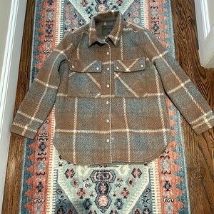 Blank NYC Flannel Shacket